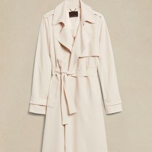 NWT Banana Republic Soft Trench Coat